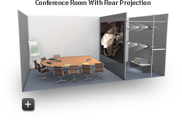 Conference Room Rare Projection