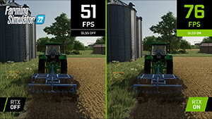 Farming Simulator 22 com DLSS
