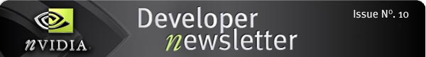 NVIDIA Developer Newsletter - April 7, 2003