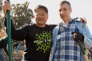 Jen-Hsun Huang at Voluntary Activity