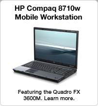HP Compaq 8710w Mobile Workstation