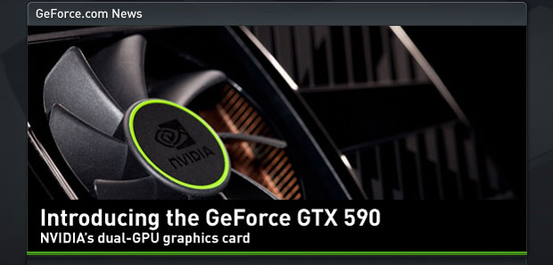 Introducing the GeForce GTX 590