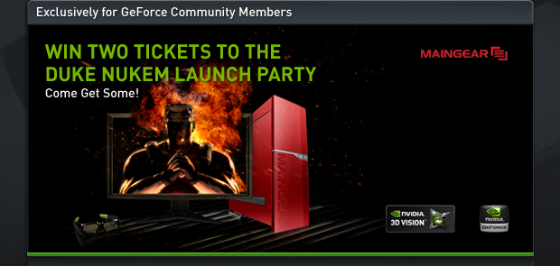 Win Two Tickets To The Duke Nukem Launch Party