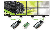 NEW ULTRA HIGH-RES VIDEO WALL KITS FROM PNY PRESENTED AT INFOCOMM 2014.
