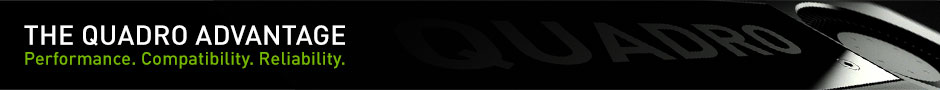 The Quadro Advantage. Performance. Compatibility. Reliability.