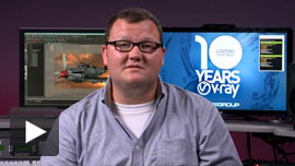 Video: Interactive 3D rendering with Maya and Vray RT 2.0