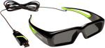 3D Vision Wired Glasses