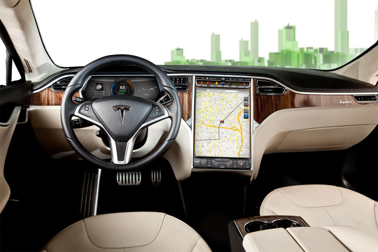 Tesla S 17" display by Tegra
