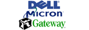Dell, Micron, Gateway