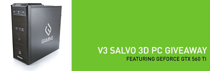 V3 Salvo 3D PC Giveaway