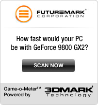 NVIDIA GeForce 9800 GX2 3Dmark result
