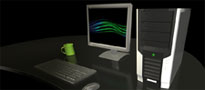 Tesla 1u computing system