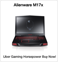 Alienware M17 – Uber Gaming Horsepower Buy Now!