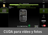 CUDA para vídeo y fotos