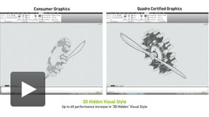 3D Hidden Visual Style