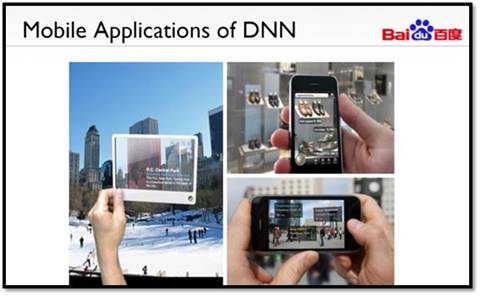 Mobile Applications of DNN