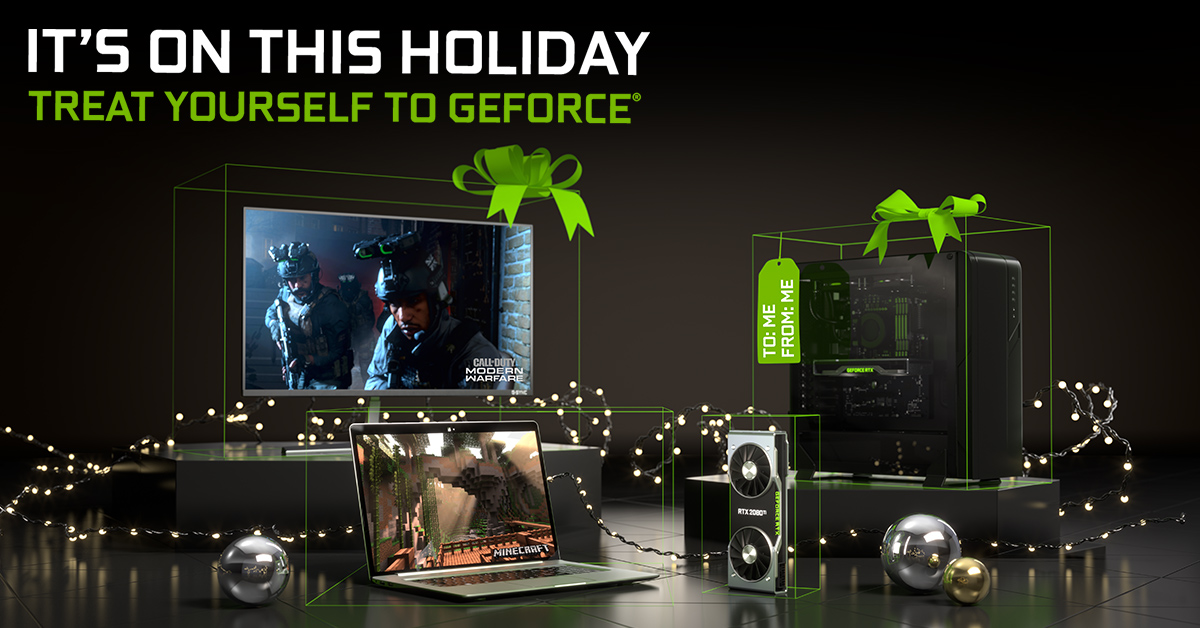 GeForce Holiday Savings on GTX and RTX Gear | NVIDIA GeForce Holiday Savings on GTX and RTX Gear | NVIDIA