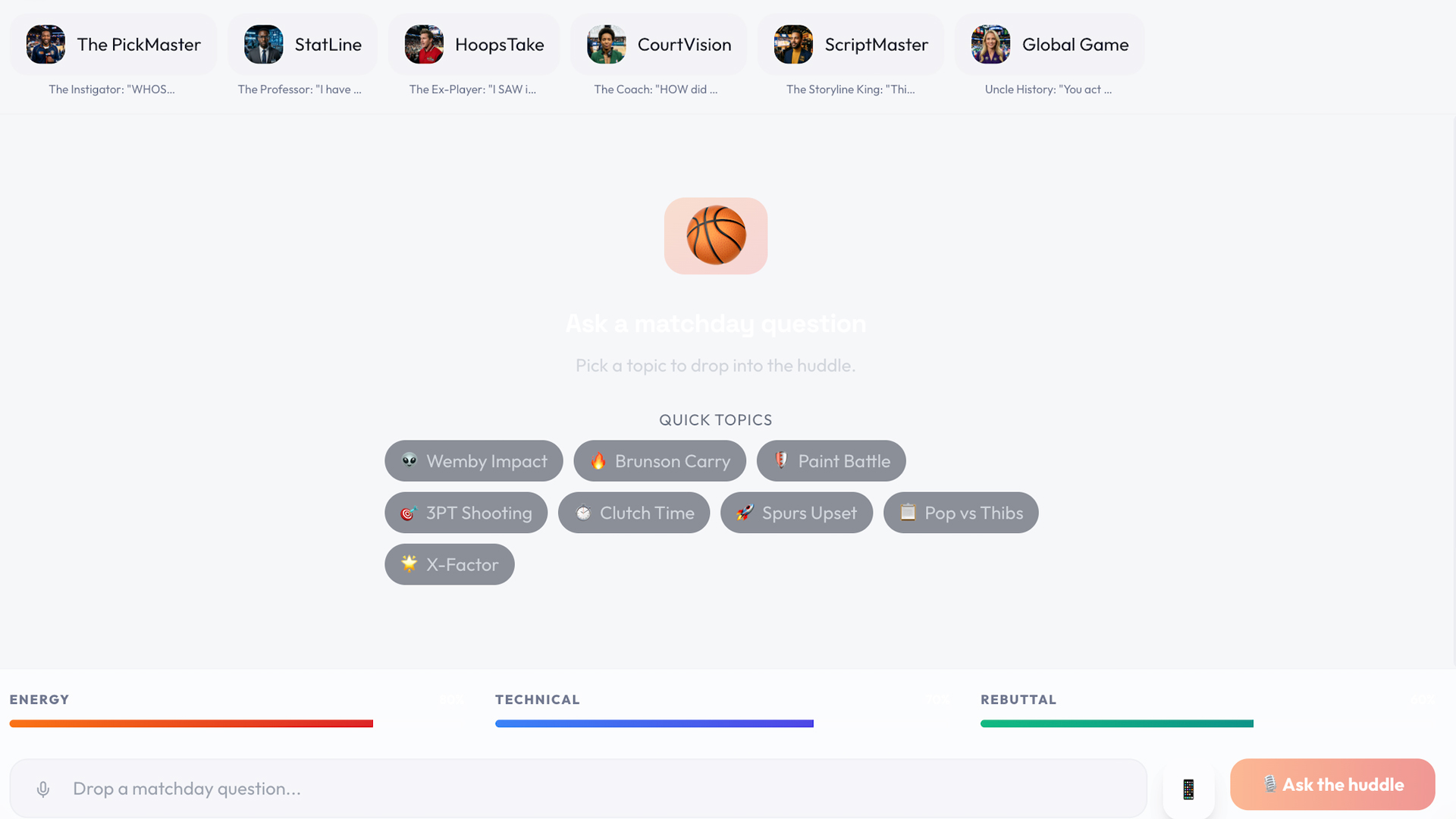AI agents huddle around a live NBA broadcast workflow.