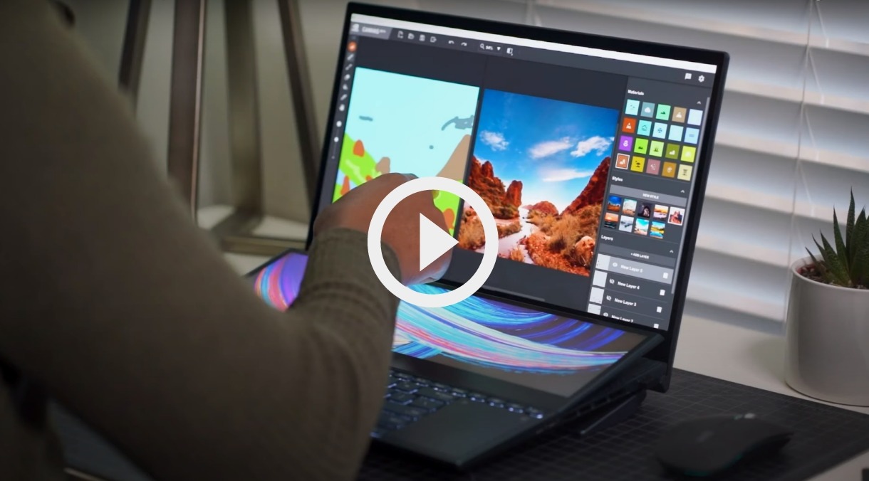 NVIDIA Canvas App Turn Simple Brushstrokes Into Realistic Images With AI NVIDIA Canvas App Turn Simple Brushstrokes Into Realistic Images With AI