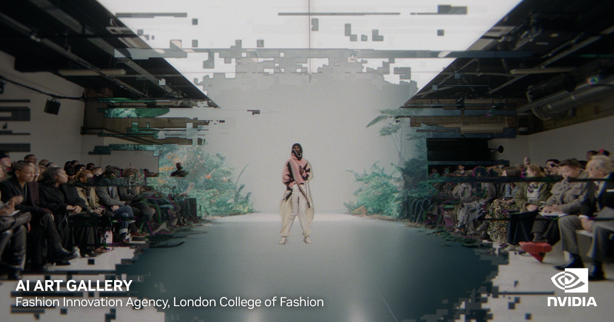 Ai In Fashion At The Ai Art Gallery Nvidia Ai In Fashion At The Ai Art Gallery Nvidia