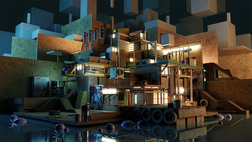 Omniverse Create 的 #CreateWithMarbles 競賽 | NVIDIA