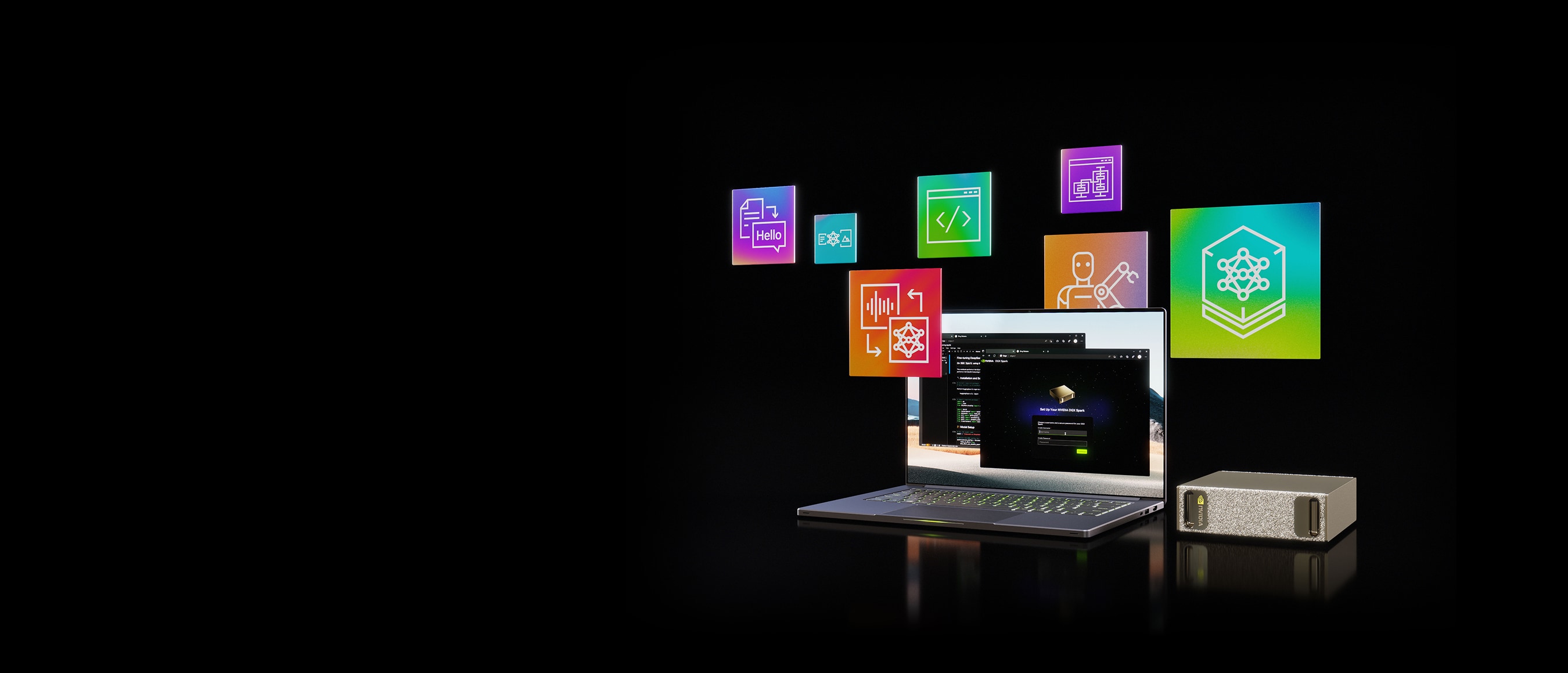 NVIDIA DGX Spark desktop AI supercomputer