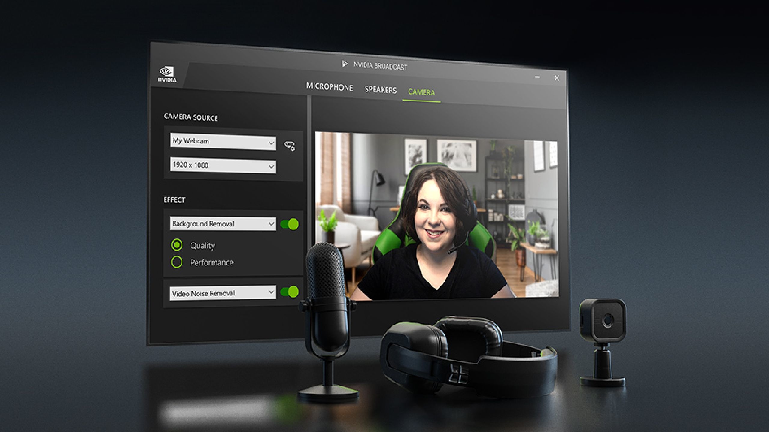 Learn more about NVIDIA Broadcast App