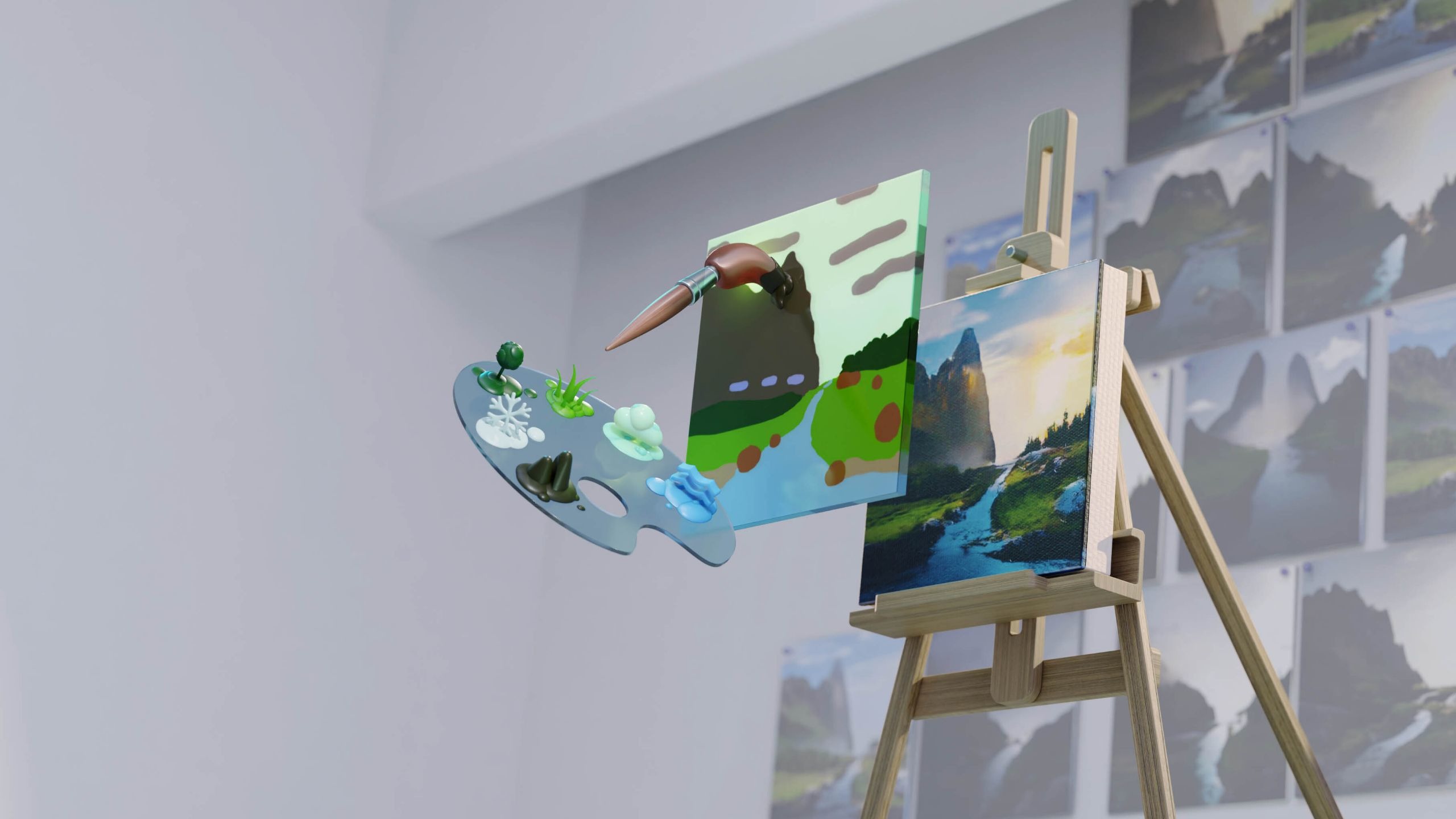 Få mere at vide om NVIDIA Canvas