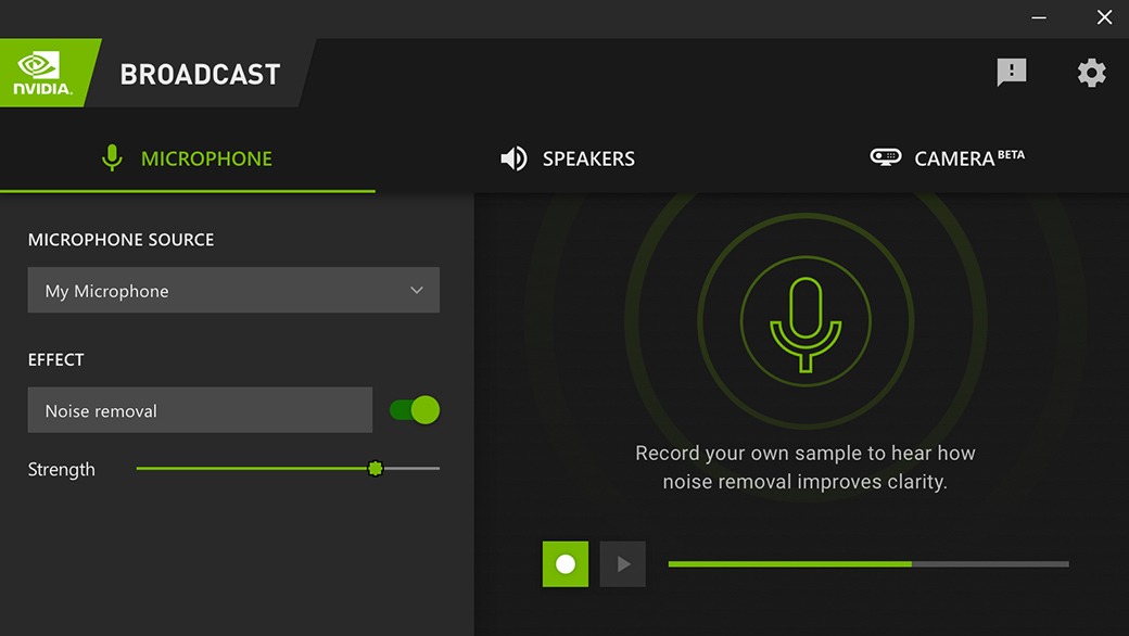 NVIDIA Broadcast App helps to eliminate unwanted annoying background noise