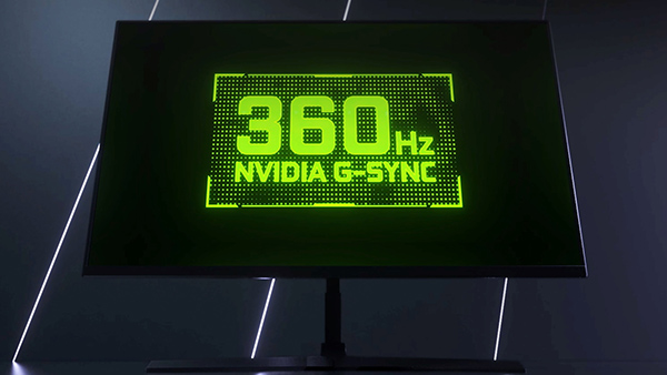 G-SYNC-skjermer med 360 Hz og lav latens