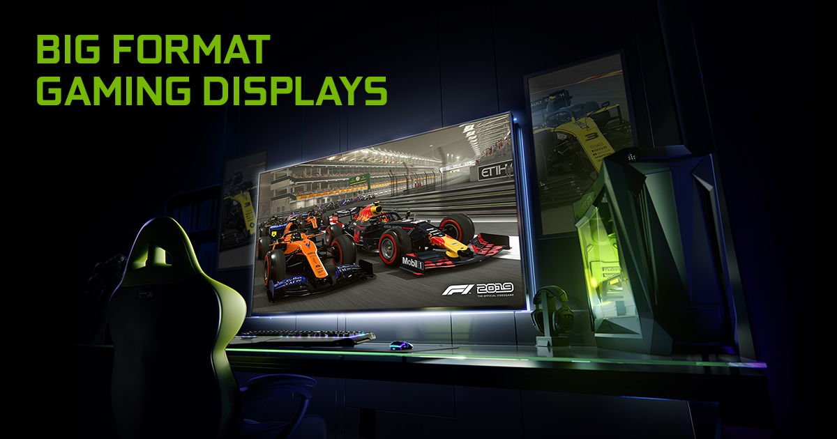 nvidia 3d tv with big picture