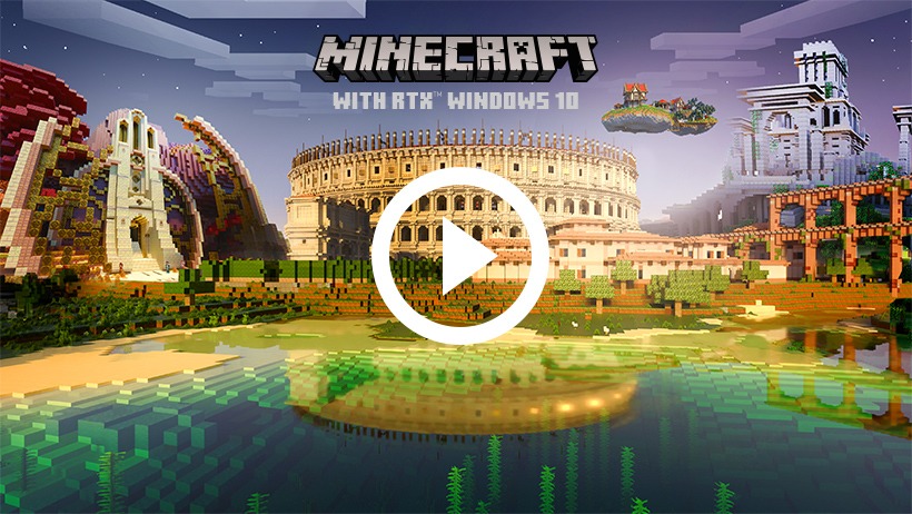 Download Minecraft with RTX on Windows 10 | NVIDIA