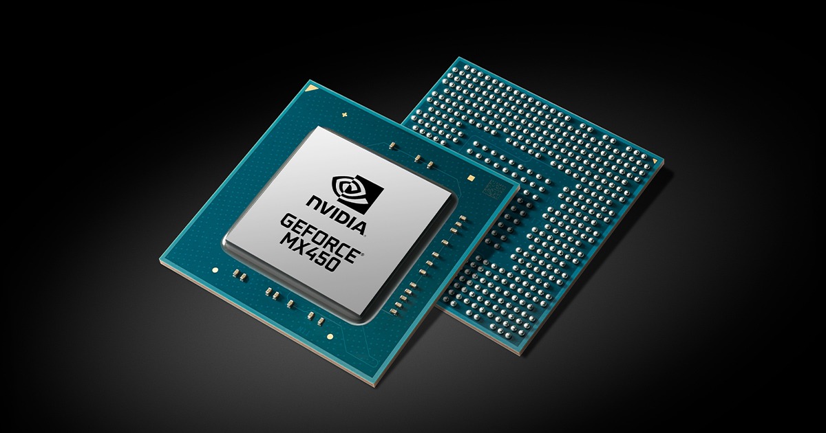 NVIDIA – la carte graphique mobile GeForce MX450 pour PC portable