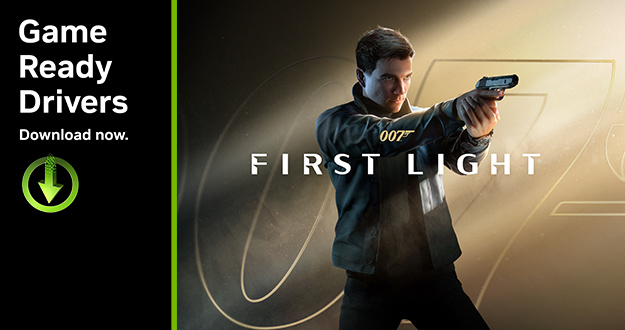 007 First Light GeForce Game Ready Driver Released