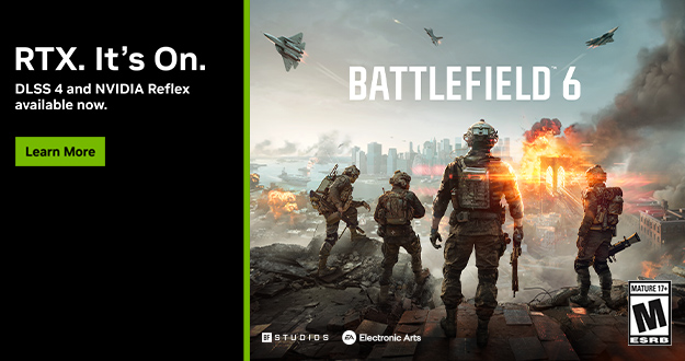 Battlefield 6 Available Now - Accelerate Frame Rates By 3.8X When You Activate DLSS 4 With Multi Frame Generation