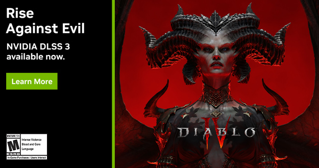 Diablo IV Out Now - Experience The Epic Game At Its Very Best With NVIDIA DLSS 3 & NVIDIA Reflex On GeForce RTX GPUs