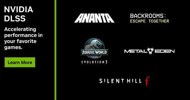DLSS 4 Accelerates Frame Rates In ANANTA, Backrooms: Escape Together & Jurassic World Evolution 3