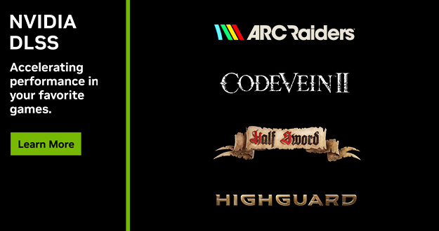 DLSS Is Accelerating Performance In Half Sword, Highguard, Code Vein II & The ARC Raiders: Headwinds Update This Week
