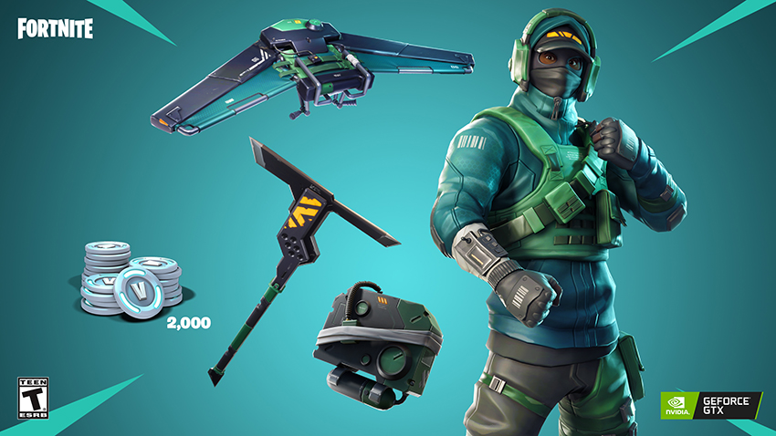 Geforce Gtx Fortnite Bundle Featuring The Counterattack Set - 