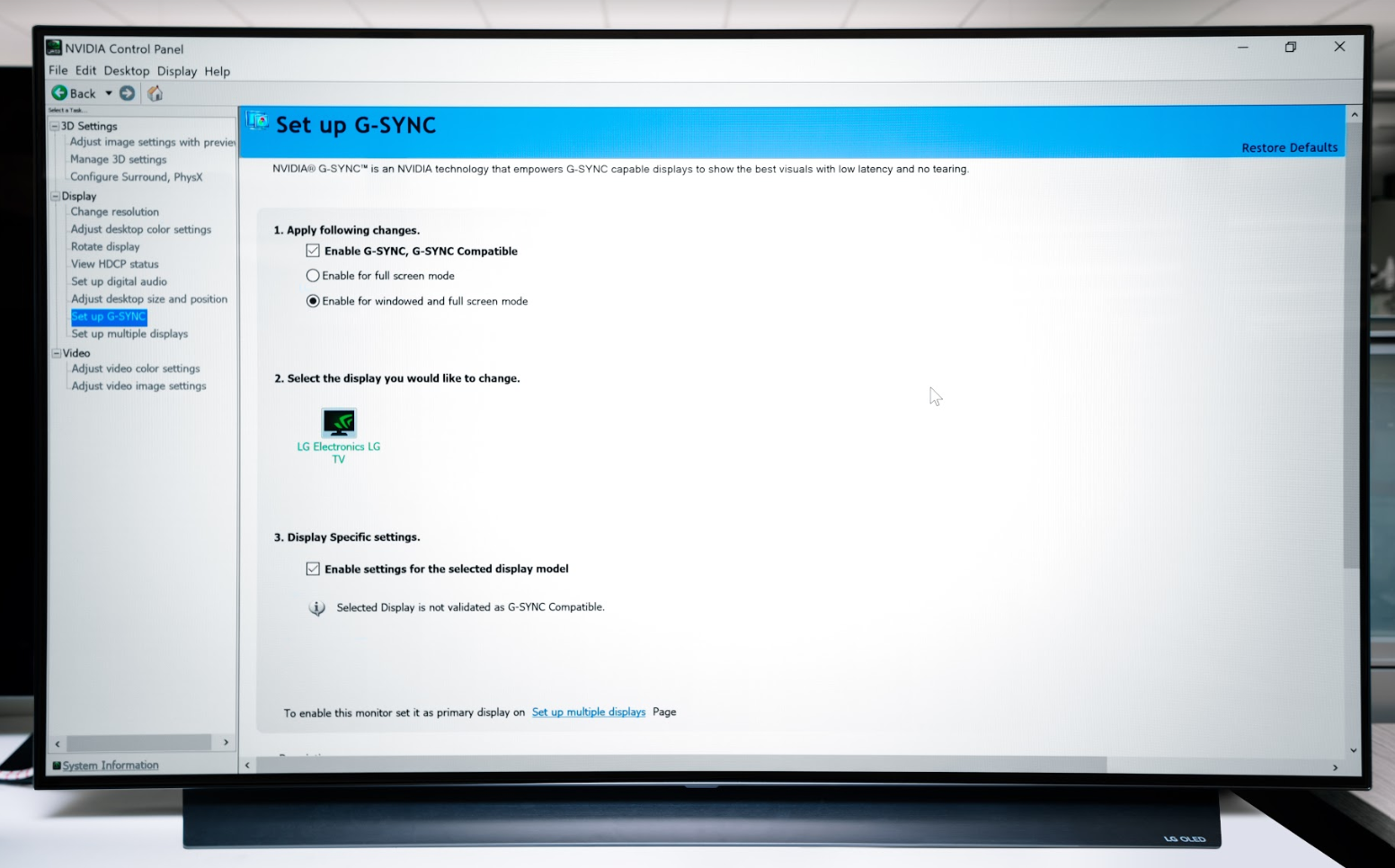 G Sync Compatible Now Available On Lg 19 4k Oled Tvs For Smoother Tear Free Pc