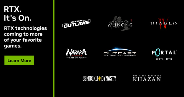 DLSS 3.5 and Full Ray Tracing Coming To Black Myth: Wukong, NARAKA: BLADEPOINT and Portal with RTX; Star Wars™ Outlaws Launching With DLSS 3 and Ray Tracing