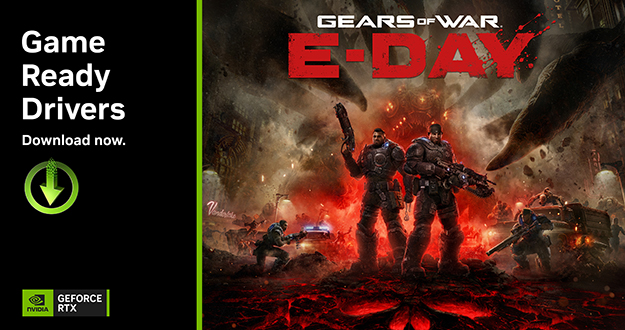 Halo: Campaign Evolved & Gears of War: E-Day Beta Game Ready Driver Released