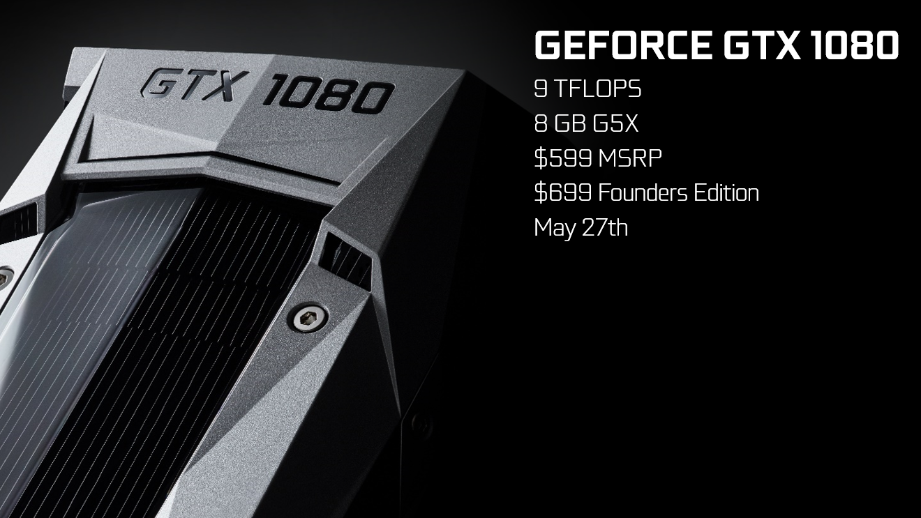 GeForce GTX 1080 Goes On Sale Tomorrow. Learn More In This Deep