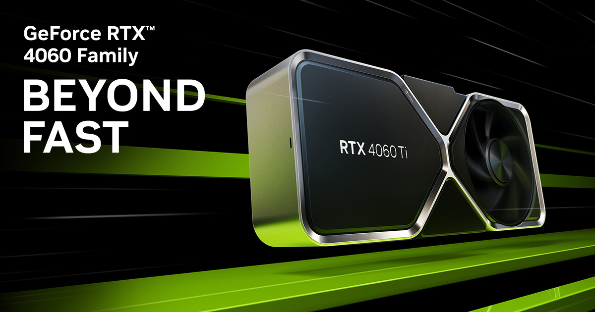 GeForce RTX 4060 & RTX 4060 Ti Announced: Available From May 24th, Starting At $299 | GeForce News | NVIDIA