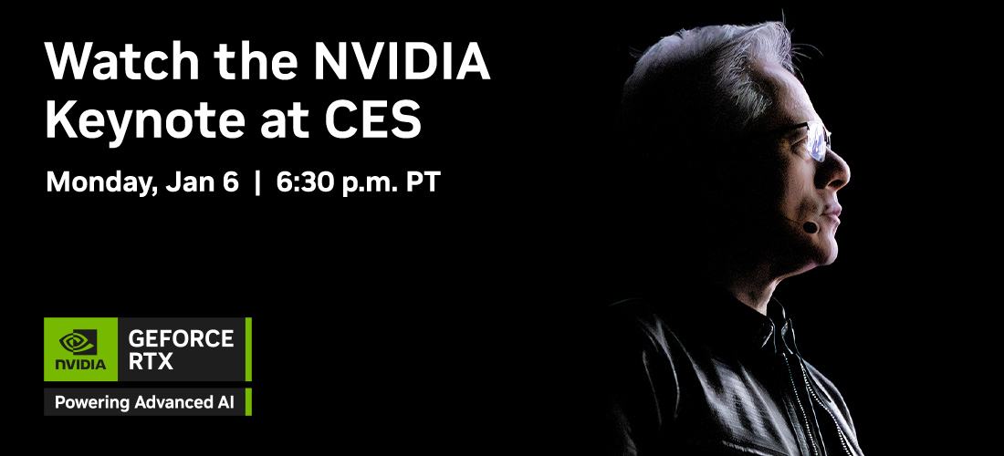 Jensen Huang の基調講演が 1 月 7 日 (日本時間)、CES 2025 で行われ