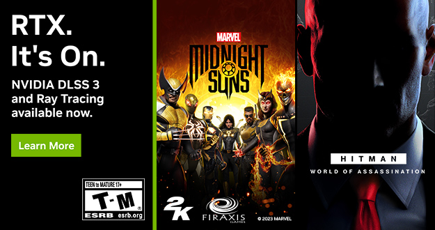 NVIDIA DLSS 3 Launching In Another 6 Games, Marvel’s Midnight Suns & HITMAN 3