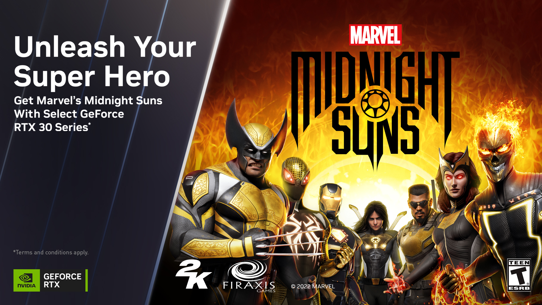 Marvel's Midnight Suns GeForce RTX 30 Series Bundle Available Now, GeForce  News