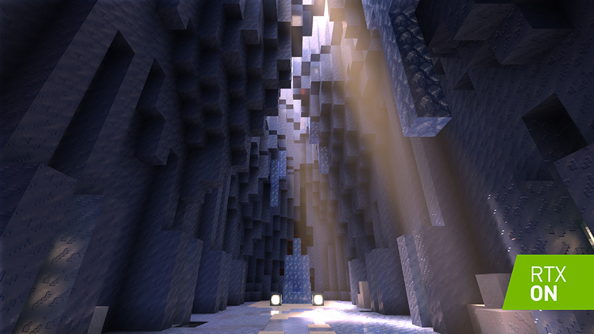 minecraft rtx dxr ray tracing 001 on