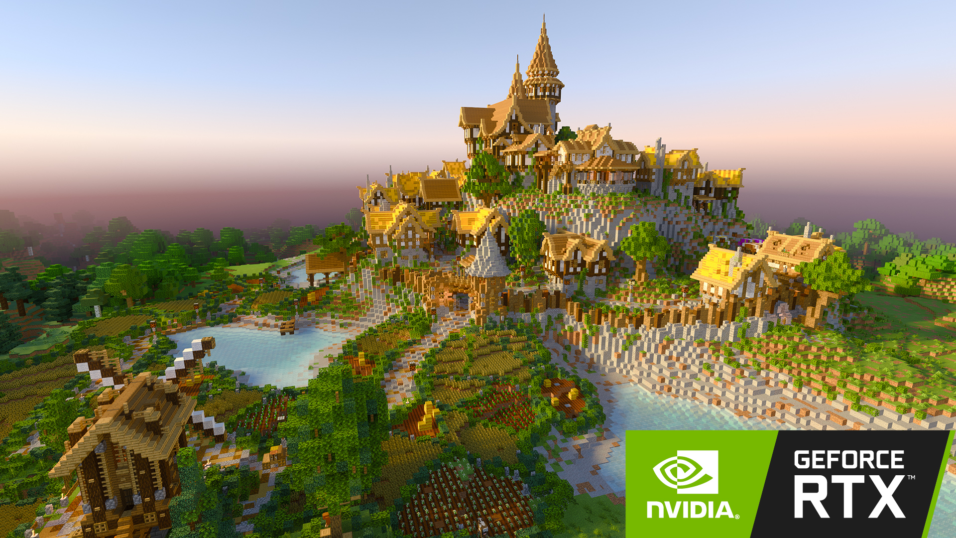 Minecraft s RTX Windows 10 Beta stáhni si 4 nových světů
