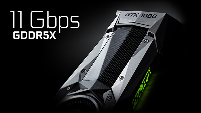 GeForce GTX 1080 Supercharged With Next-Gen 11 Gbps GDDR5X Memory 